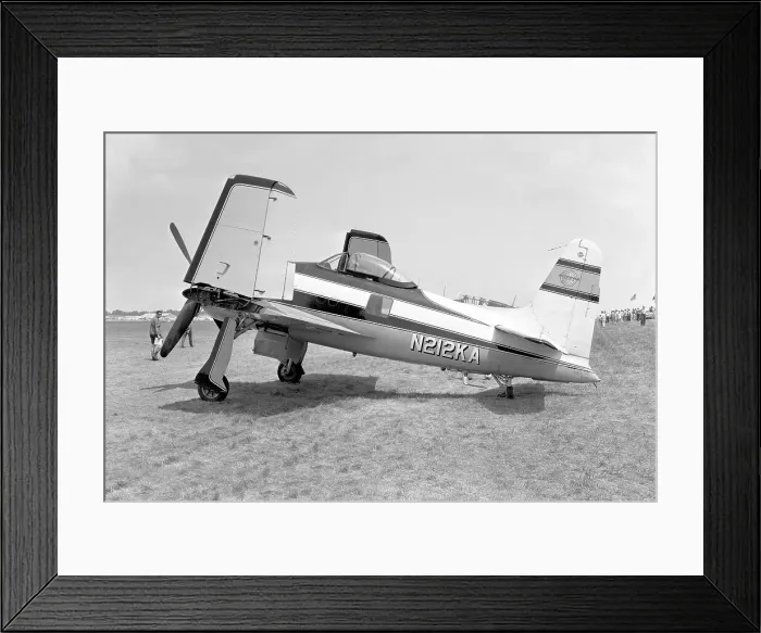 Framed Print : Grumman F8F-2P Bearcat N212KA Framed Print : Grumman F8F-2P Bearcat N212KA