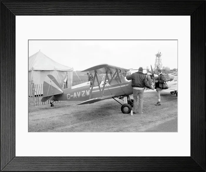 Framed Print : EAA Biplane Model B G-AVZW Framed Print : EAA Biplane Model B G-AVZW