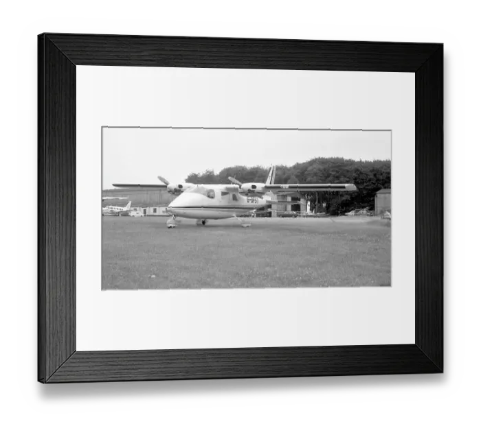 Framed Print : Partenavia Victor G-BFST Framed Print : Partenavia Victor G-BFST