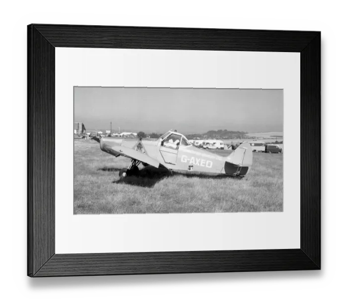 Framed Print : Piper Pawnee B G-AXED Framed Print : Piper Pawnee B G-AXED