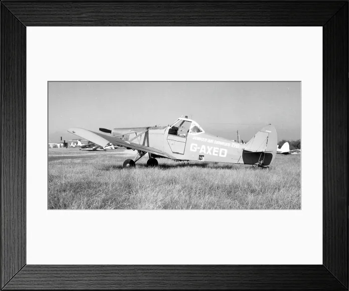 Framed Print : Piper Pawnee B G-AXED Framed Print : Piper Pawnee B G-AXED