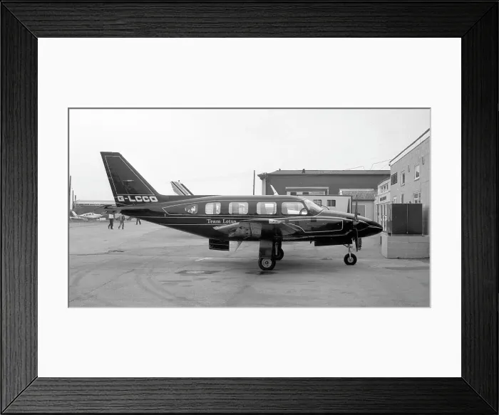 Framed Print : Piper Navajo C-R G-LCCO Framed Print : Piper Navajo C-R G-LCCO