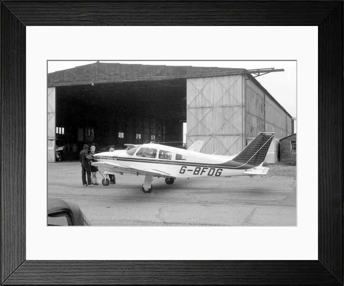Framed Print : Piper Cherokee Arrow III G-BFDG Framed Print : Piper Cherokee Arrow III G-BFDG