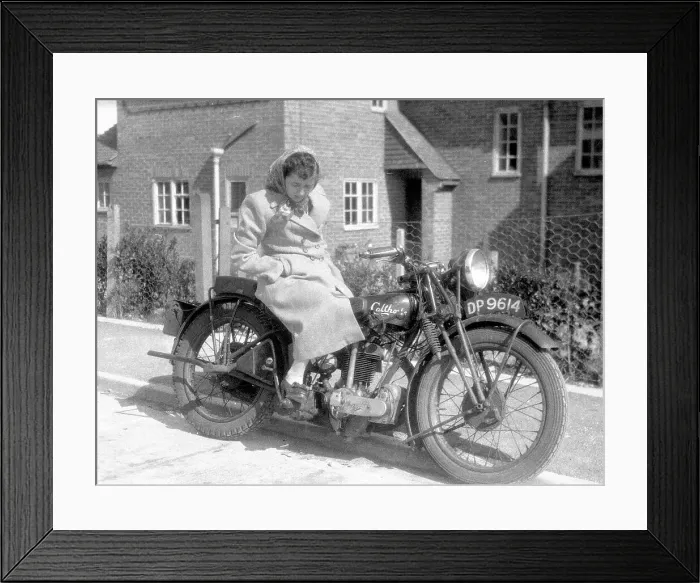 Framed Print : Calthorpe 350 cc. Motorcycle Framed Print : Calthorpe 350 cc. Motorcycle