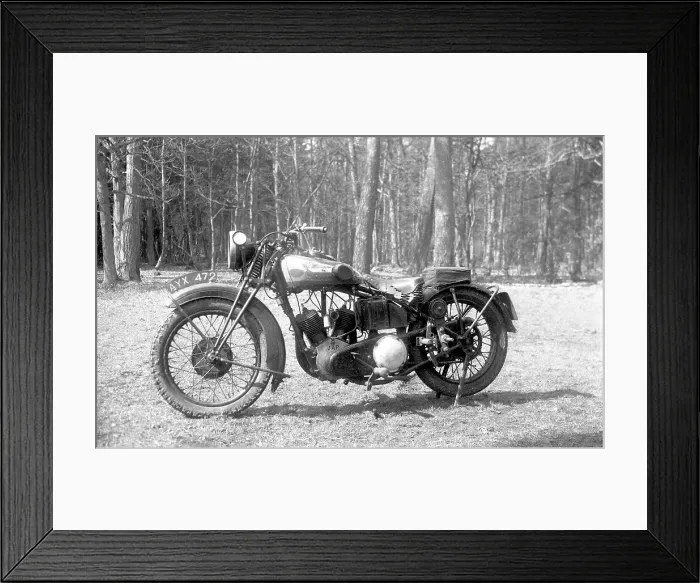 Framed Print : J. A. P. engined motorcycle Framed Print : J. A. P. engined motorcycle
