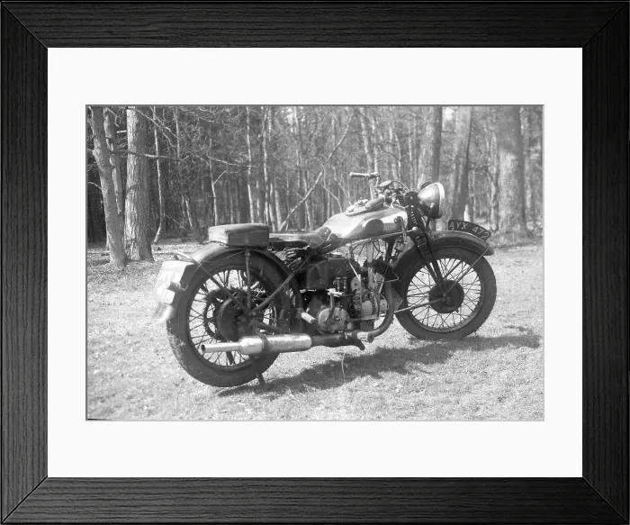 Framed Print : J. A. P. engined motorcycle Framed Print : J. A. P. engined motorcycle