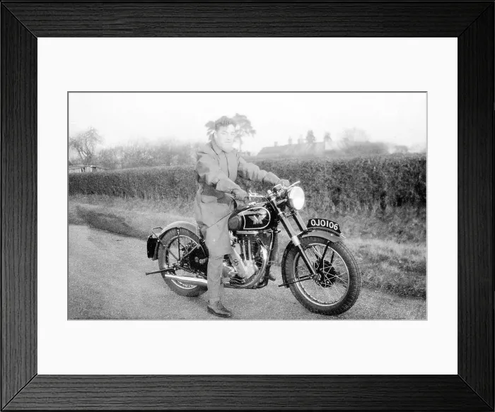 Framed Print : Matchless motorcycle Framed Print : Matchless motorcycle