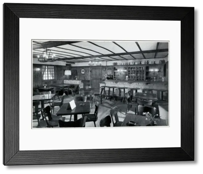 Framed Print : The bar at the Hotel Walliserhof, Zermatt, Switzerland Framed Print : The bar at the Hotel Walliserhof, Zermatt, Switzerland