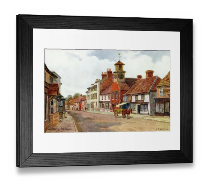 Framed Print : High Street, Steyning, West Sussex Framed Print : High Street, Steyning, West Sussex