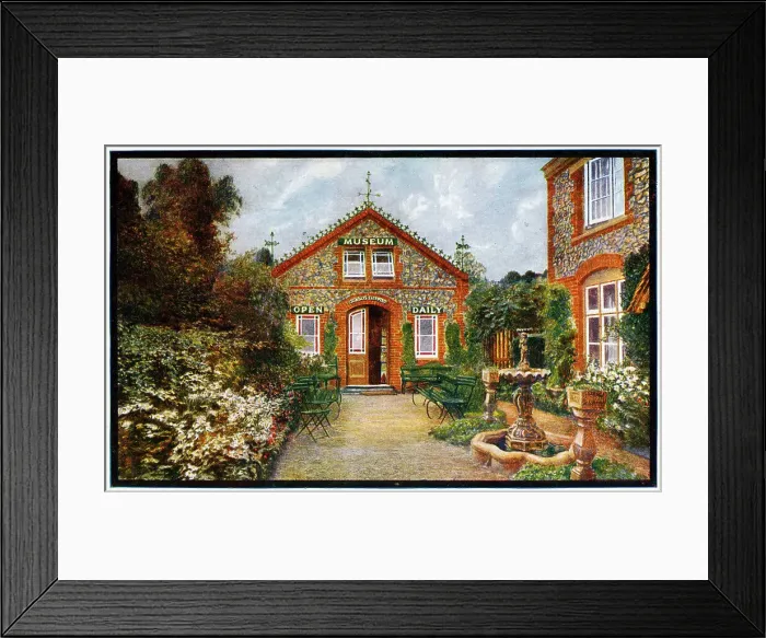 Framed Print : Potter's Museum, Bramber, nr. Steyning, West Sussex Framed Print : Potter's Museum, Bramber, nr. Steyning, West Sussex