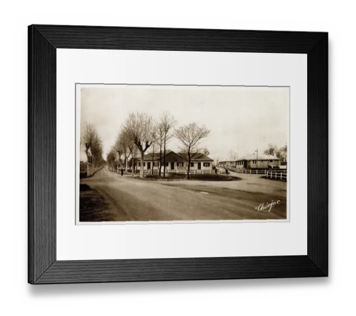Framed Print : The Centre - Pleaux, Cantal, France Framed Print : The Centre - Pleaux, Cantal, France