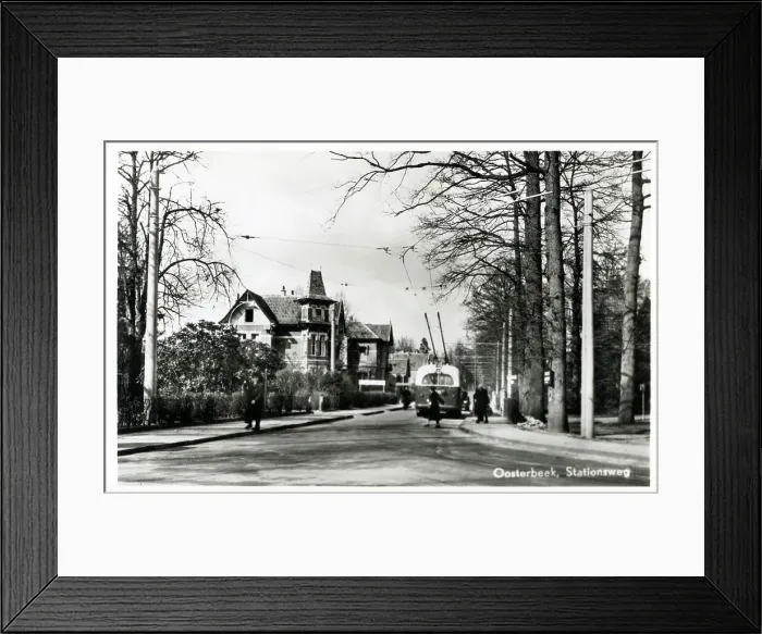 Framed Print : Station Road (Stationsweg), Oosterbeek, The Netherlands Framed Print : Station Road (Stationsweg), Oosterbeek, The Netherlands