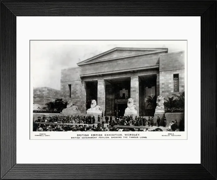 Framed Print : British Empire Exhibition, Wembley Framed Print : British Empire Exhibition, Wembley