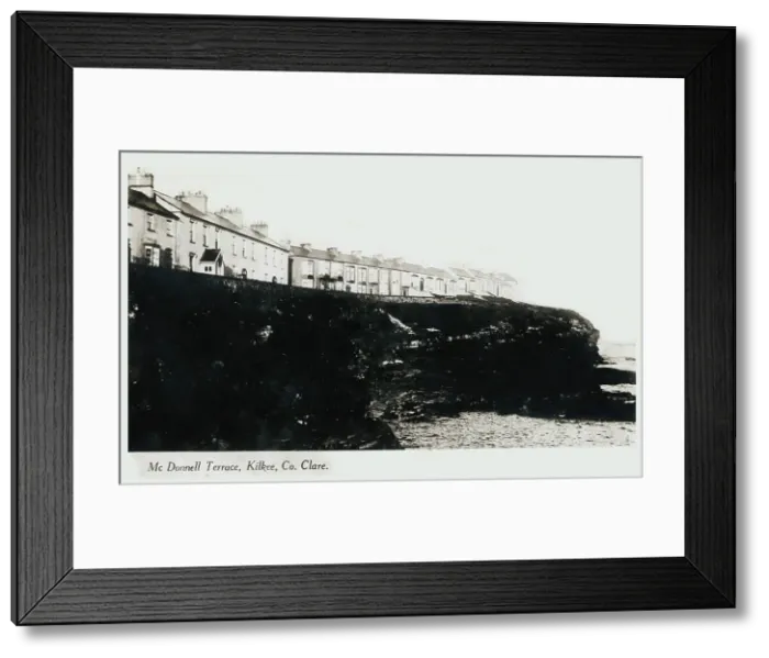 Framed Print : McDonnell Terrace, Kilkee, Co. Clare, Republic of Ireland Framed Print : McDonnell Terrace, Kilkee, Co. Clare, Republic of Ireland