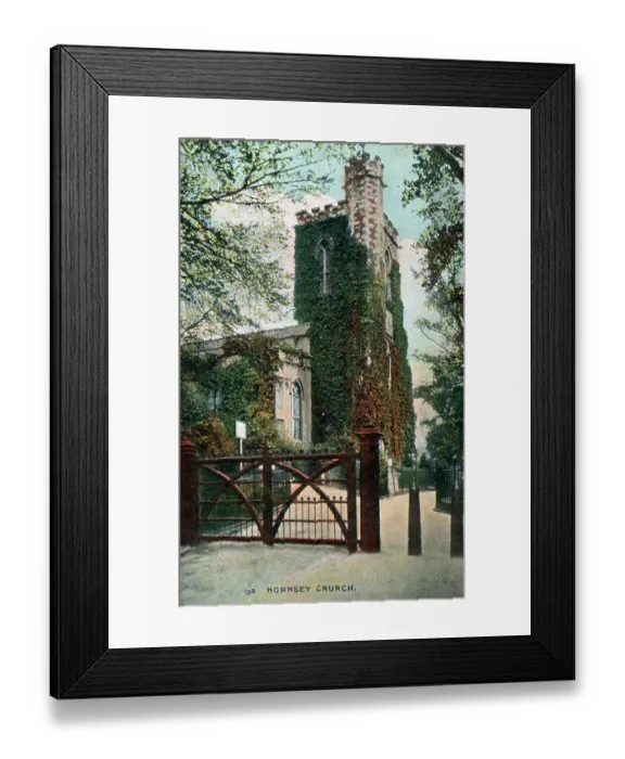 Framed Print : Hornsey - St. Mary's Church Framed Print : Hornsey - St. Mary's Church