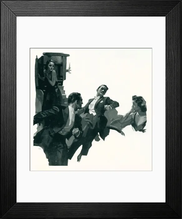 Framed Print : Fisticuffs Framed Print : Fisticuffs