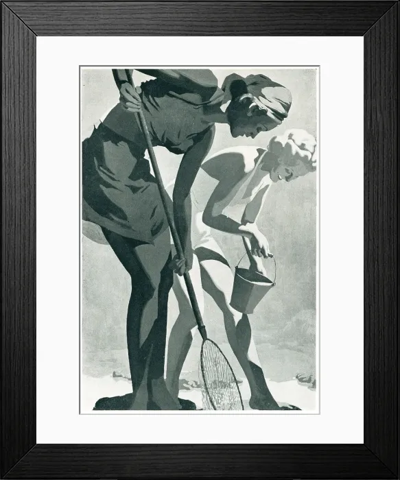 Framed Print : At The Beach Framed Print : At The Beach