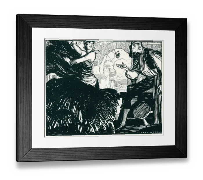 Framed Print : Dancing Figures Framed Print : Dancing Figures