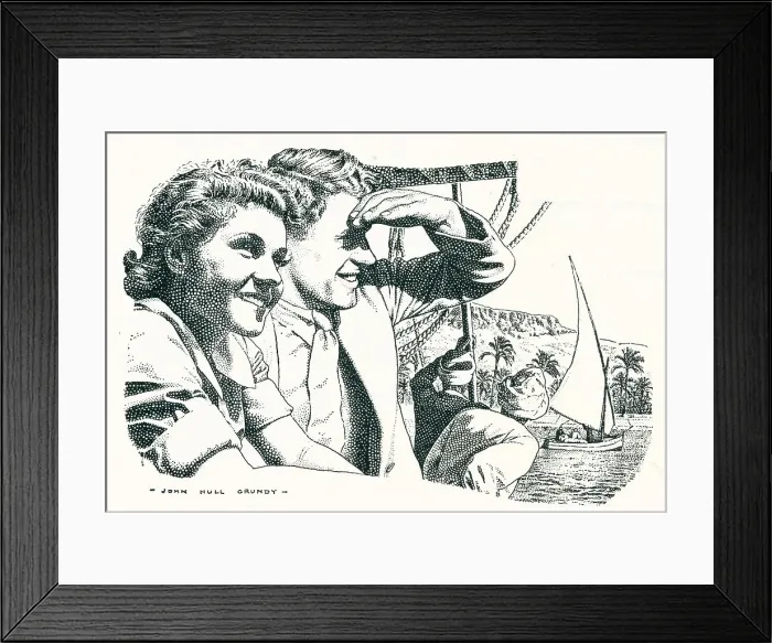 Framed Print : Egyptian Travel Bureau Advertisement Illustration Framed Print : Egyptian Travel Bureau Advertisement Illustration