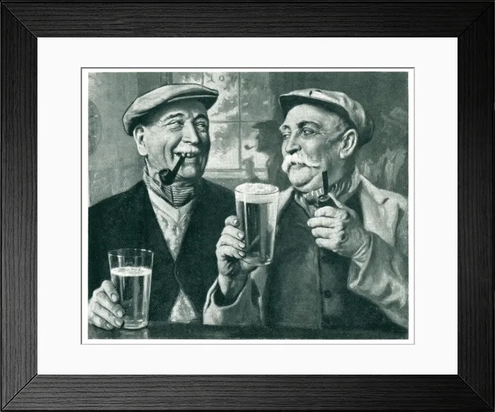 Framed Print : Nicholsons Ltd Advertisement Illustration Framed Print : Nicholsons Ltd Advertisement Illustration