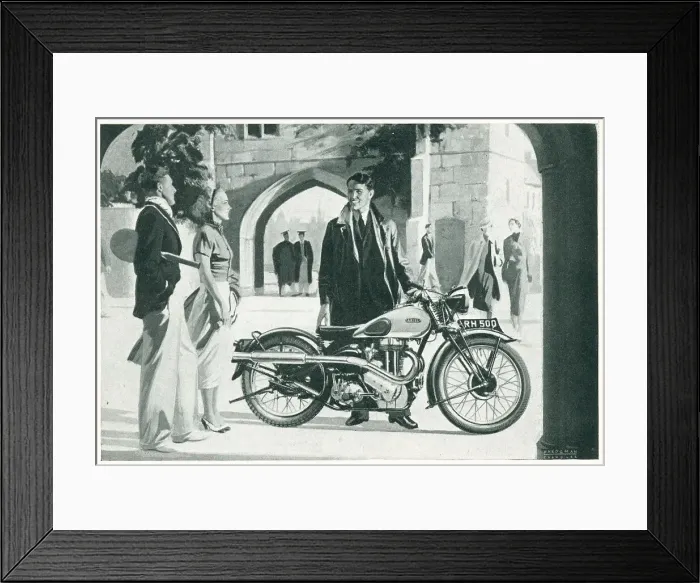 Framed Print : Ariel Motorcycles Advertisement Framed Print : Ariel Motorcycles Advertisement