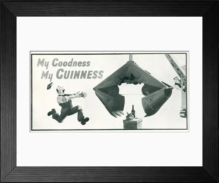 Framed Print : Guinness Advertisement Framed Print : Guinness Advertisement
