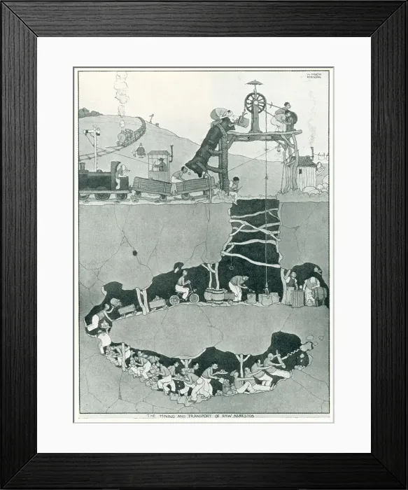 Framed Print : Turner's Asbestos Cement Advertisement Framed Print : Turner's Asbestos Cement Advertisement