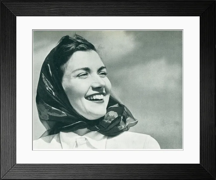 Framed Print : Woman Wearing Headscarf Framed Print : Woman Wearing Headscarf