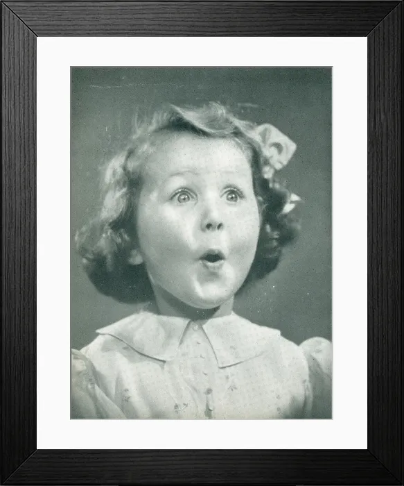 Framed Print : Surprised Girl Framed Print : Surprised Girl