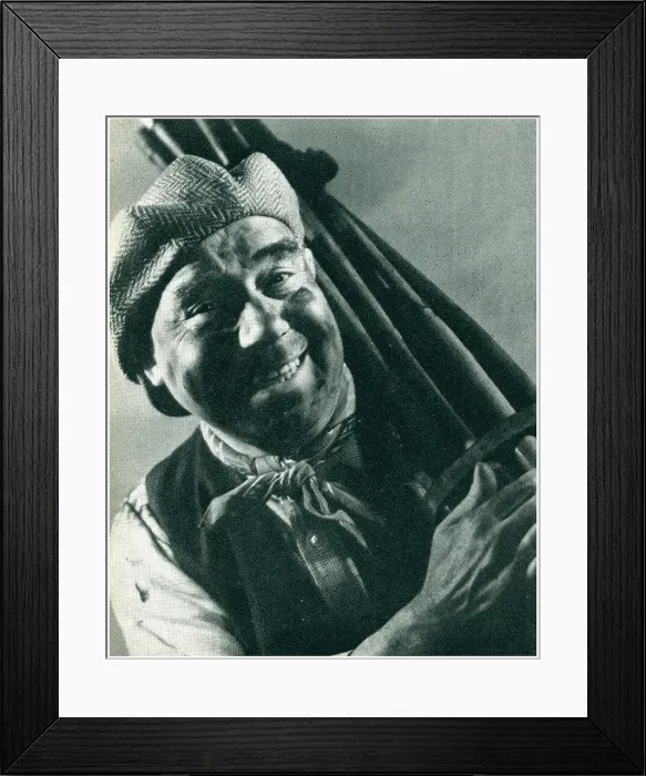 Framed Print : Smiling Workman Framed Print : Smiling Workman