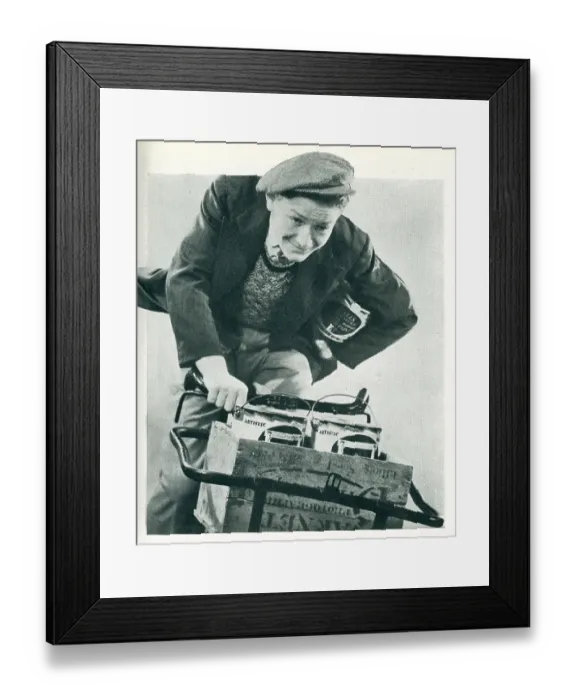 Framed Print : Cyclist Paint Advertisement Photograph Framed Print : Cyclist Paint Advertisement Photograph