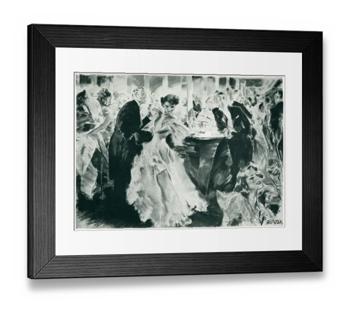 Framed Print : Fashionable Event Framed Print : Fashionable Event