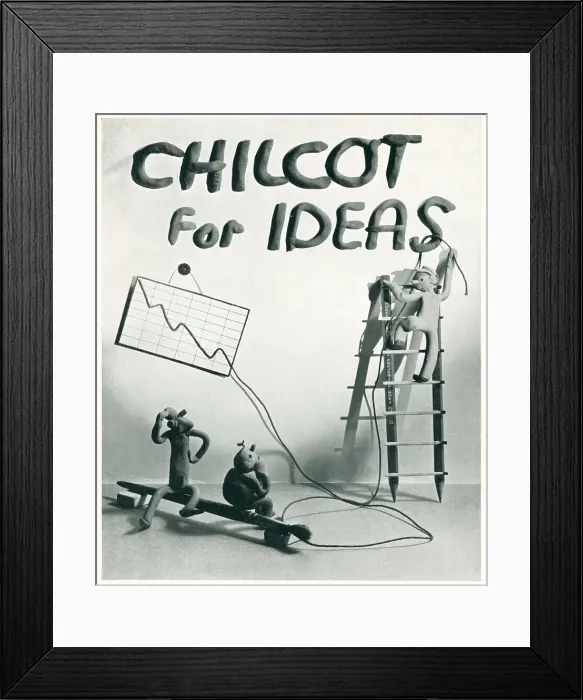 Framed Print : Chilcot For Ideas Advertisement Framed Print : Chilcot For Ideas Advertisement