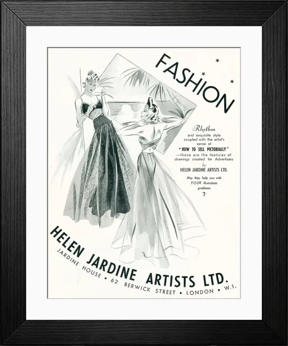 Framed Print : Helen Jardine Artists Advertisement Framed Print : Helen Jardine Artists Advertisement