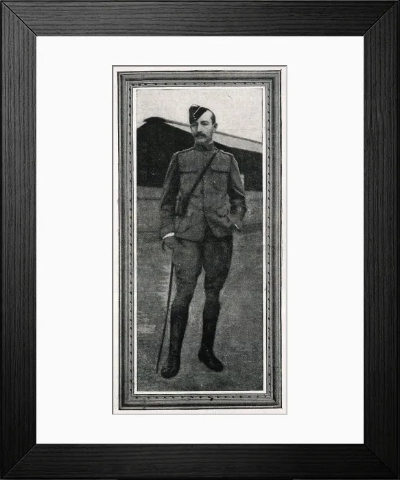 Framed Print : Colonel Robertss Baden-Powell in Mafeking, South Africa Framed Print : Colonel Robertss Baden-Powell in Mafeking, South Africa