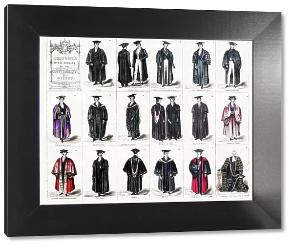 Costumes of the Members of the University of Oxford