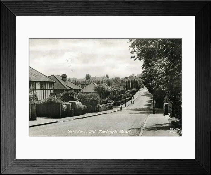 Framed Print : Old Farleigh Road, Selsdon, South Croydon Framed Print : Old Farleigh Road, Selsdon, South Croydon