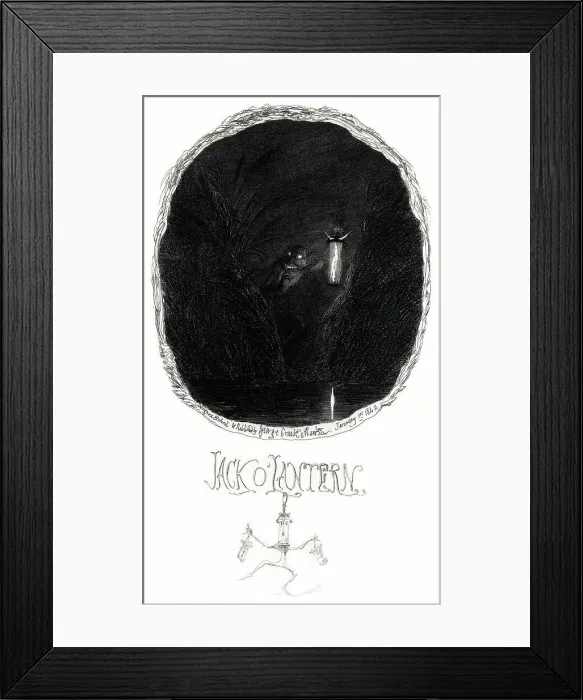 Framed Print : Jack O'Lantern by George Cruickshank Framed Print : Jack O'Lantern by George Cruickshank