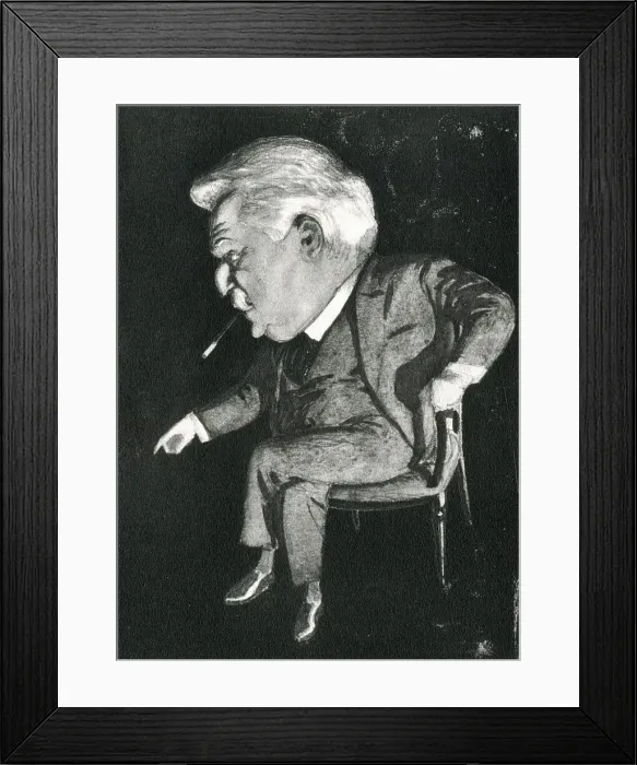 Framed Print : Ernest Moore, portrait painter Framed Print : Ernest Moore, portrait painter