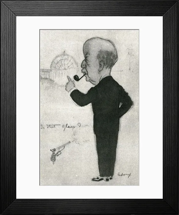 Framed Print : Dr Hugh Redmayne, architect Framed Print : Dr Hugh Redmayne, architect