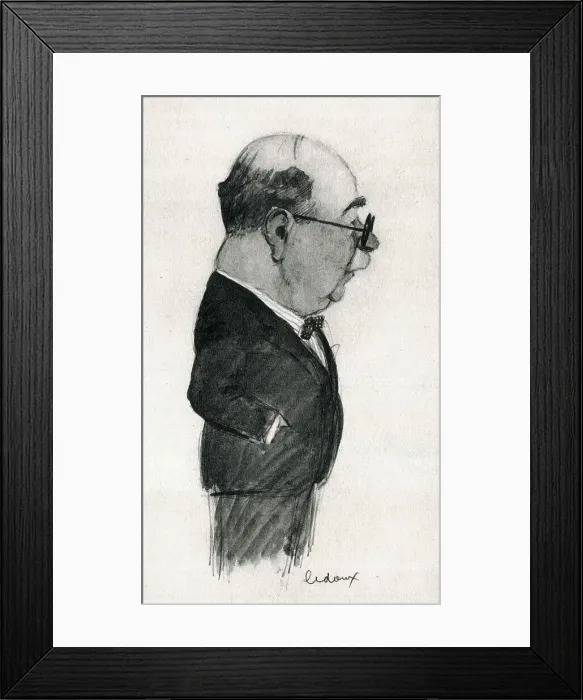 Framed Print : George Dawber FRIBA, architect Framed Print : George Dawber FRIBA, architect