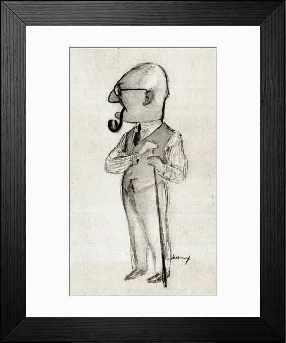 Framed Print : Harold Knight RA, artist Framed Print : Harold Knight RA, artist