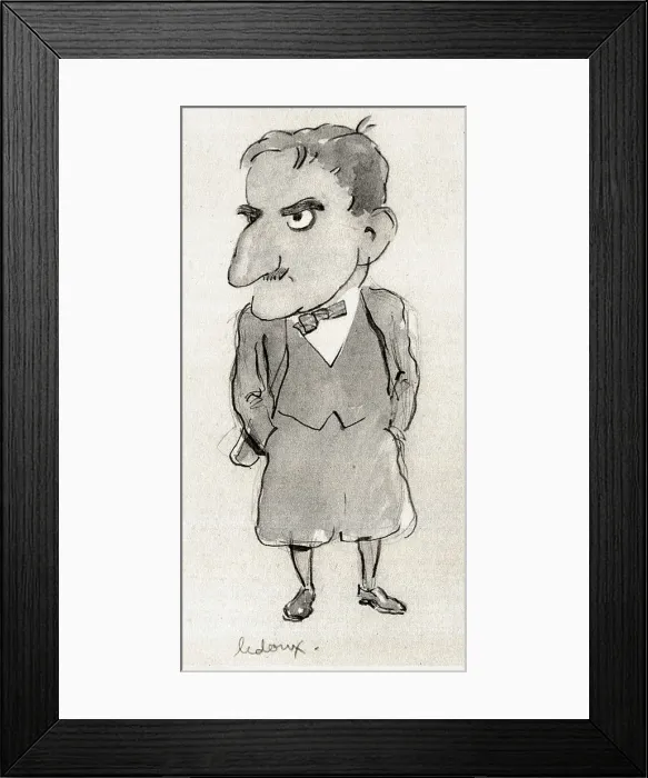Framed Print : Philip Connard RA, artist Framed Print : Philip Connard RA, artist