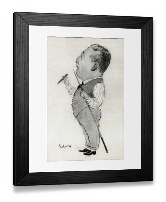 Framed Print : Walter D Floersheim, banker and philanthropist Framed Print : Walter D Floersheim, banker and philanthropist