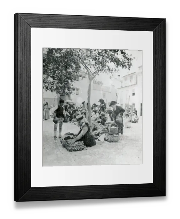 Framed Print : Portuguese street market near Lisbon, Portugal Framed Print : Portuguese street market near Lisbon, Portugal