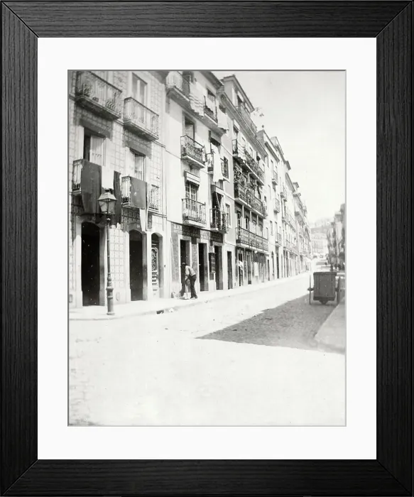 Framed Print : Street scene, Lisbon, Portugal Framed Print : Street scene, Lisbon, Portugal