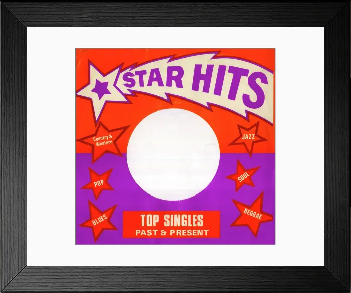 Framed Print : Ex Juke Box Records, single record sleeve 45rpm Framed Print : Ex Juke Box Records, single record sleeve 45rpm