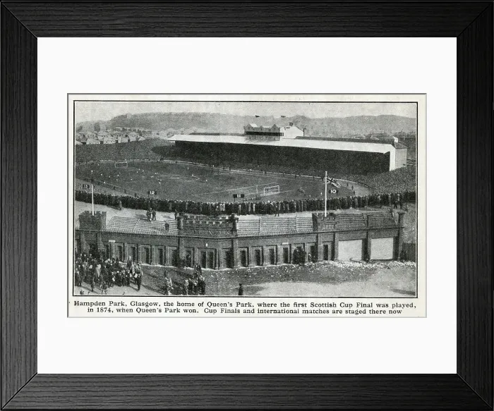 Framed Print : Hampden Park Football Ground, Glasgow, Scotland Framed Print : Hampden Park Football Ground, Glasgow, Scotland