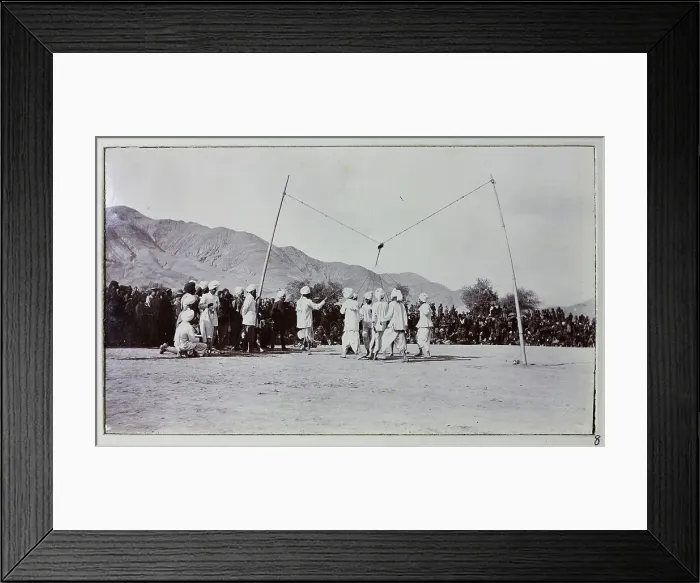 Framed Print : British Military Campaign to Tibet - Coronation Day sports Framed Print : British Military Campaign to Tibet - Coronation Day sports