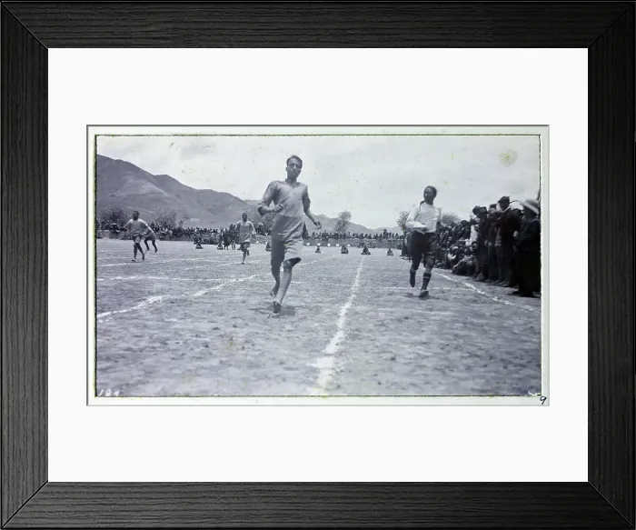 Framed Print : British Military Campaign to Tibet - Coronation Day sports Framed Print : British Military Campaign to Tibet - Coronation Day sports